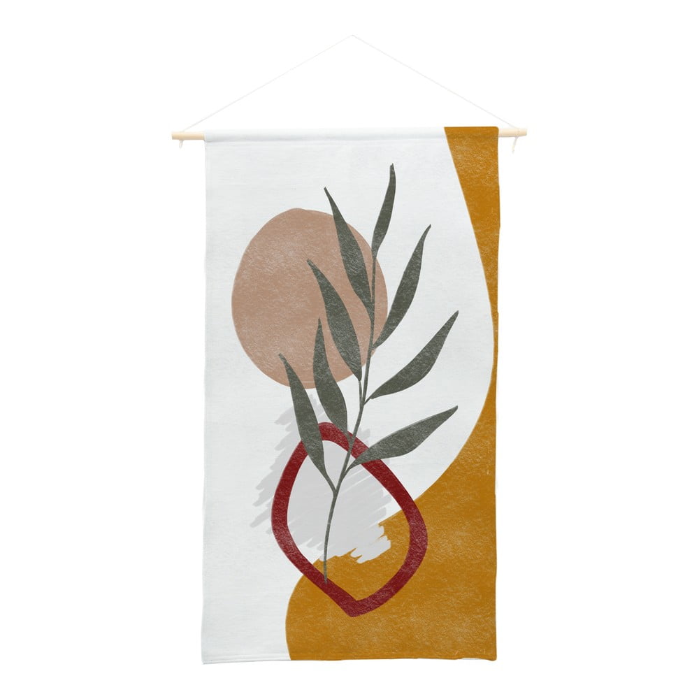 E-shop Textilná nástenná dekorácia Surdic Plant Decor, 90 x 140 cm