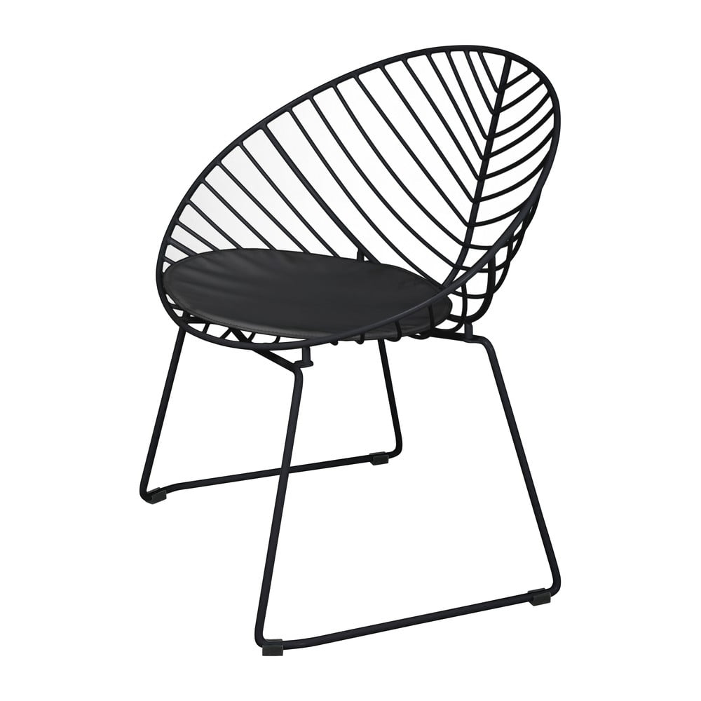 E-shop Súprava 2 černých záhradných stoličiek Bonami Selection Coco