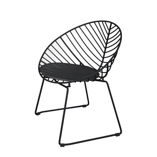Súprava 2 černých záhradných stoličiek Bonami Selection Coco