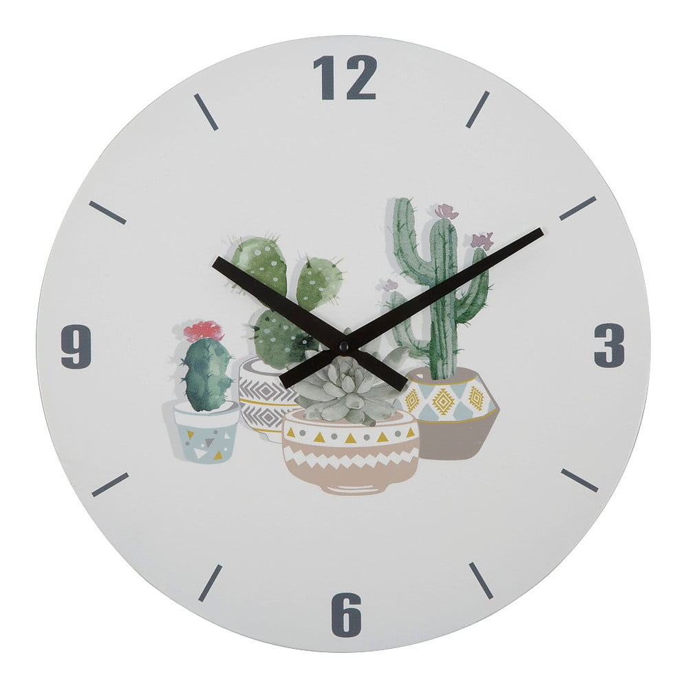 E-shop Nástenné hodiny Mauro Ferretti Orologio Cactus, ⌀ 38 cm