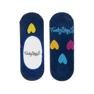 Farebné nízke ponožky Funky Steps Hearth, veľkosť 35 - 39
