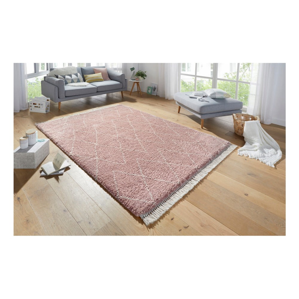 Obrázok Ružový koberec Mint Rugs Galluya, 120 x 170 cm