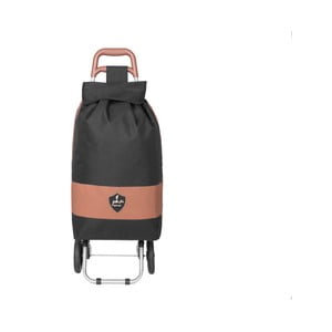 Čierna nákupná taška na kolieskach INFINITIF Chariot de Marché