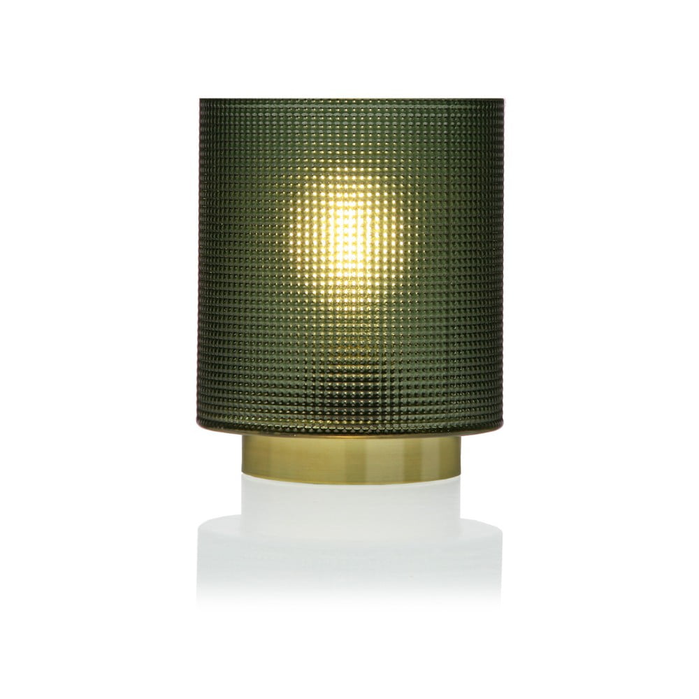 Zelená sklenená olejová LED lampa Versa Relax, ⌀ 11,8 cm