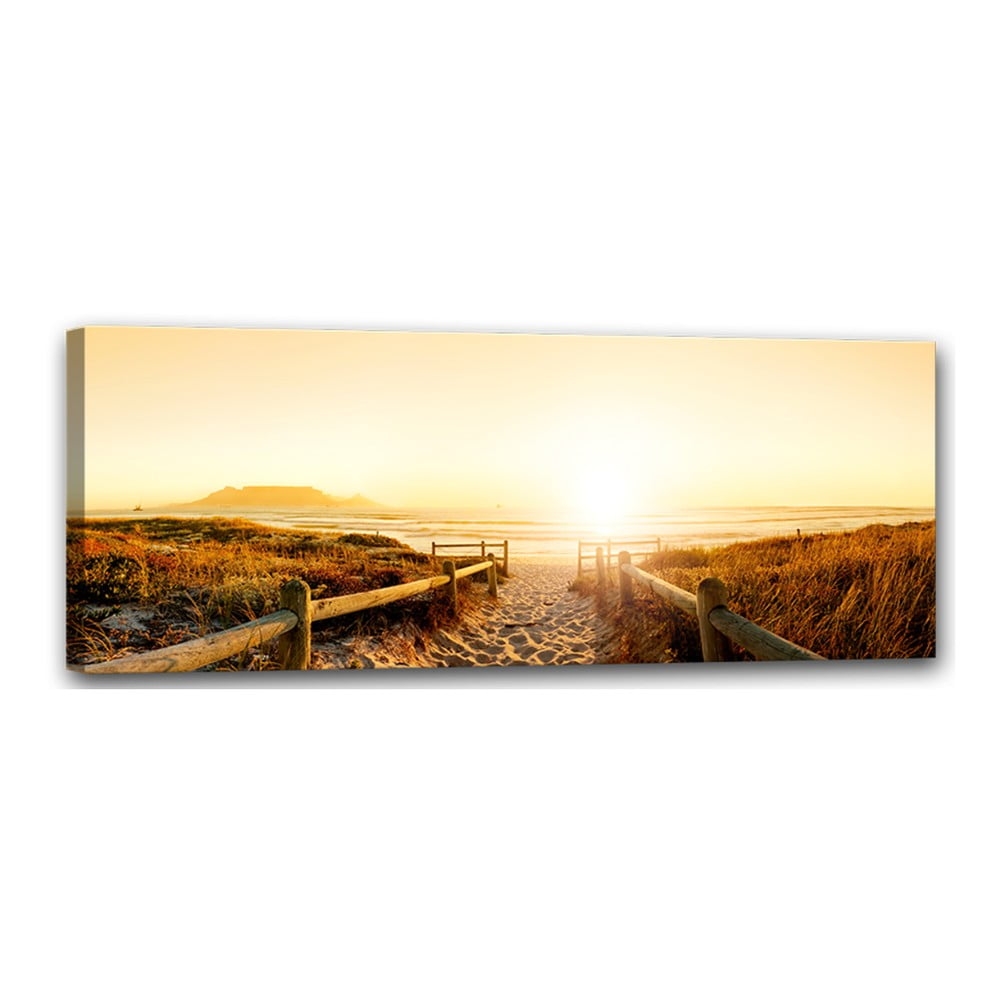 E-shop Obraz Styler Canvas Harmony Beach, 60 × 150 cm