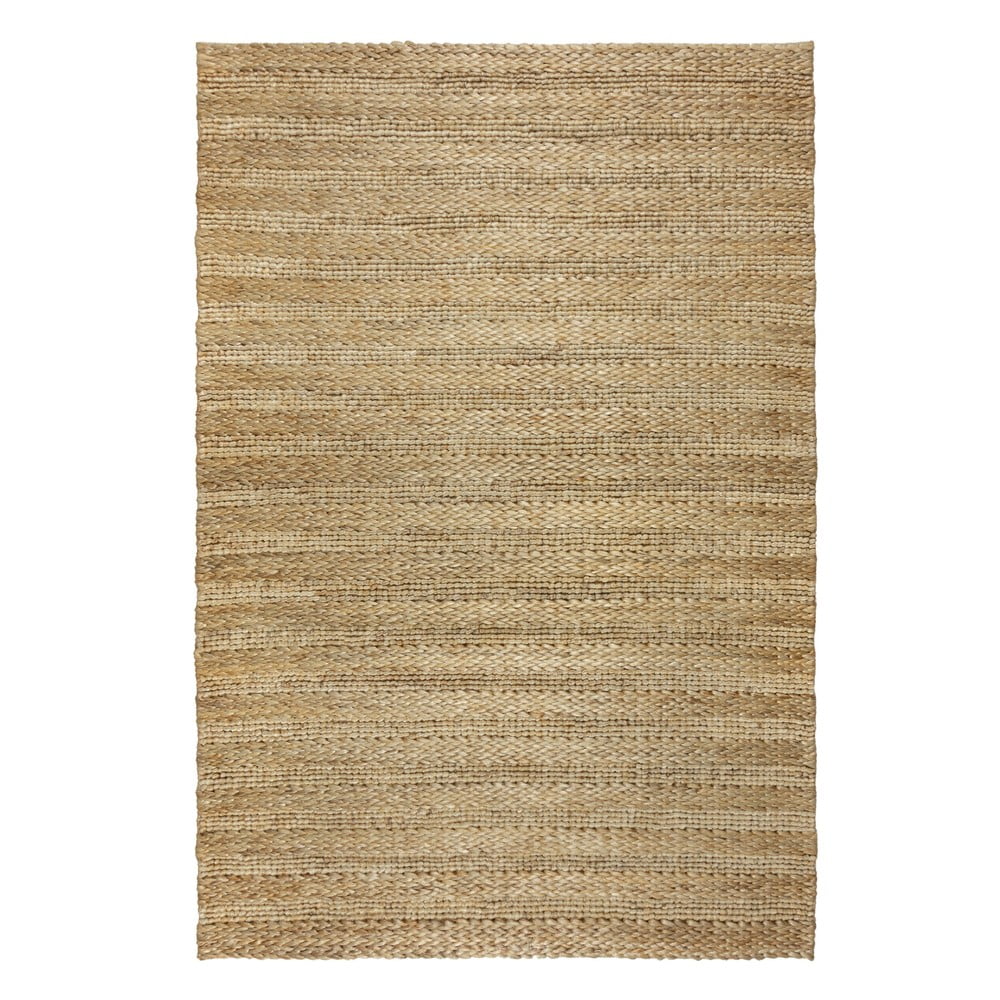 Ručne tkaný kenafový koberec v prírodnej farbe 160x230 cm Drew Stripe – Flair Rugs