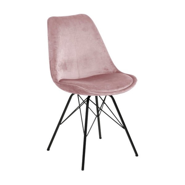 Ružová jedálenská stolička Actona Eris