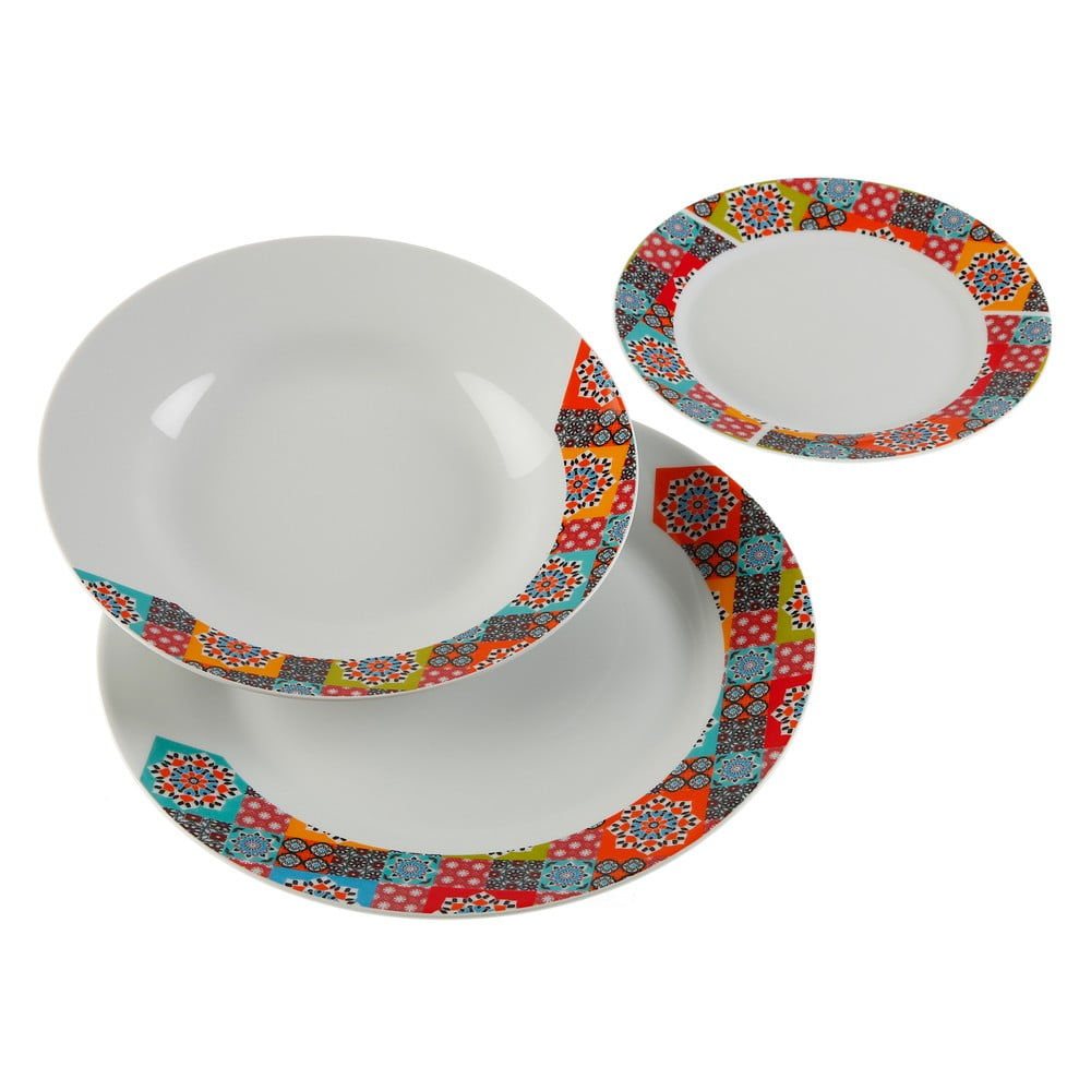 E-shop 18-dielna sada porcelánových tanierov Versa Topkapi