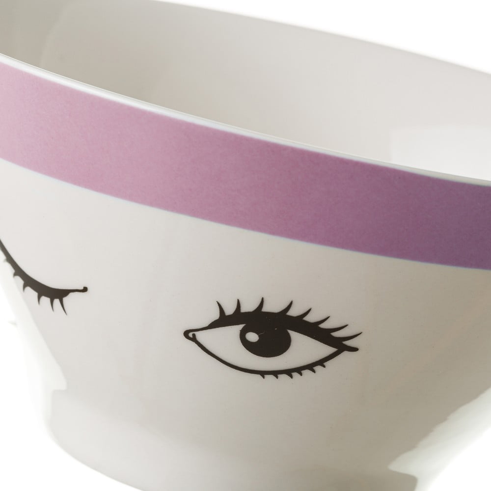 Obrázok Porcelánová miska Unimasa Pink Dreameyes, 350 ml