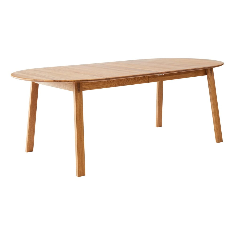 Rozkladací jedálenský stôl z dubového dreva v prírodnej farbe 100x220 cm Amalfi – Hammel Furniture