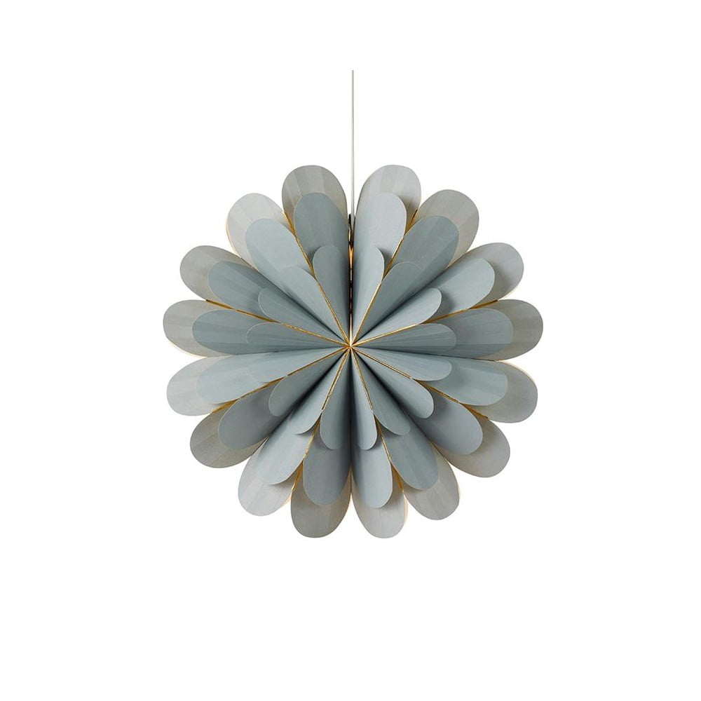 E-shop Sivá svetelná dekorácia Markslöjd Marigold, výška 45 cm