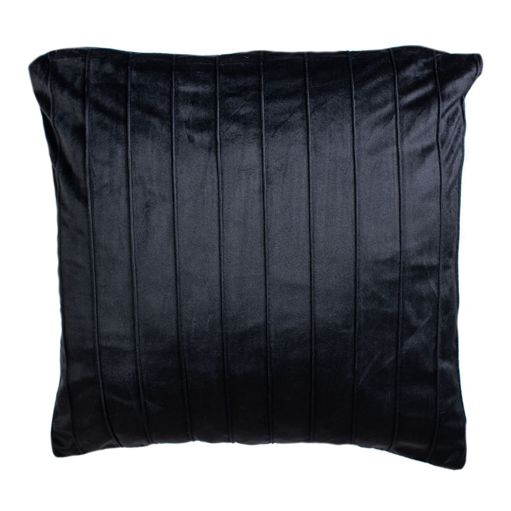 E-shop Čierny dekoratívny vankúš JAHU collections Stripe, 45 x 45 cm