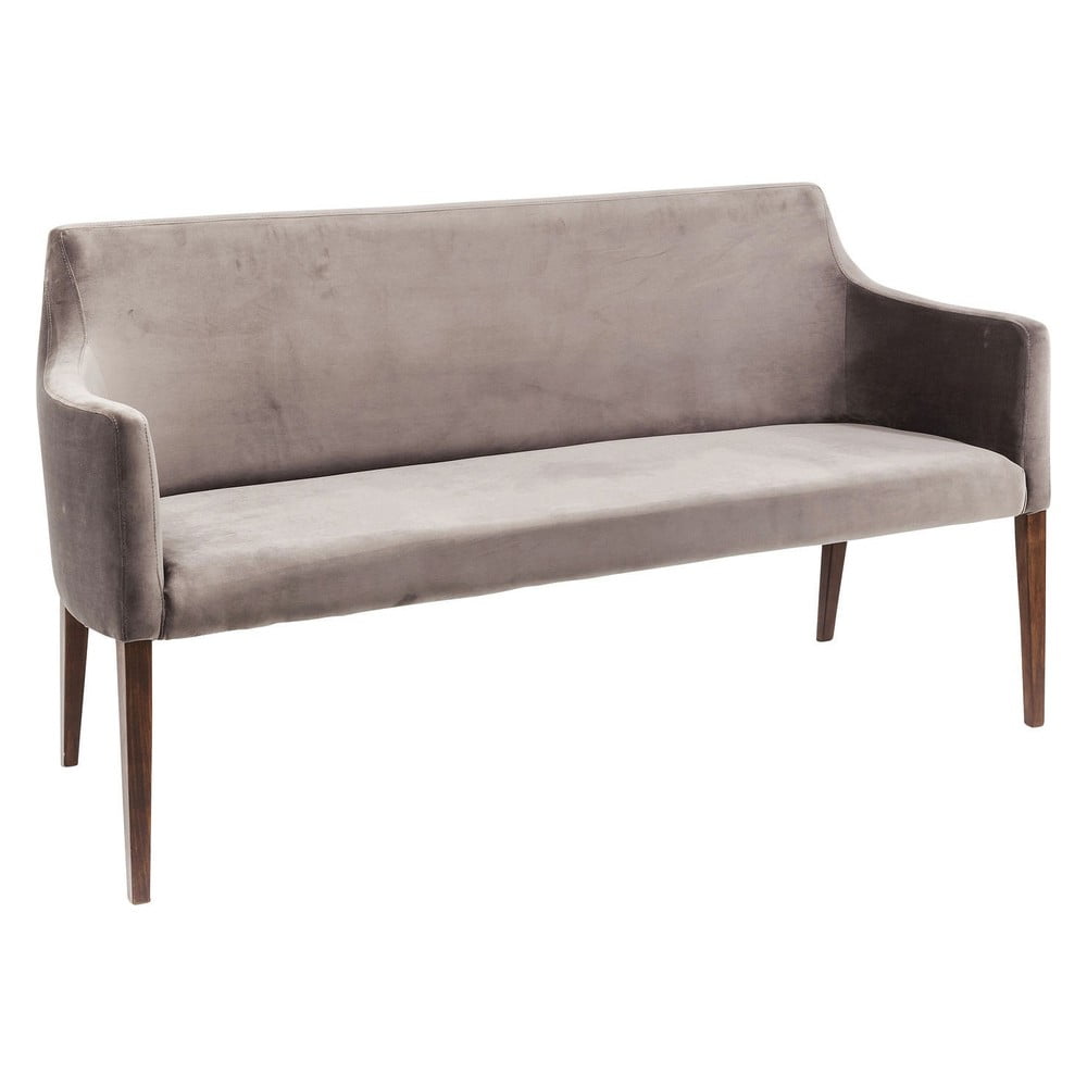 Obrázok Sivá lavica Kare Design Bench Mode Velvet
