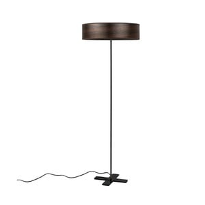 Hnedá stojacia lampa Bulb Attack Ocho Slim, ⌀ 50 cm