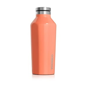 Oranžová cestovná termofľaša Corkcicle Canteen, 260 ml