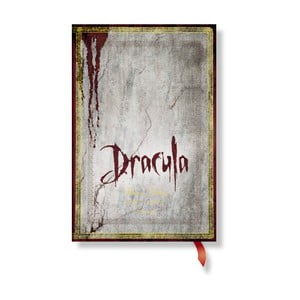 Zápisník s tvrdou väzbou Paperblanks Dracula, 10 x 14 cm