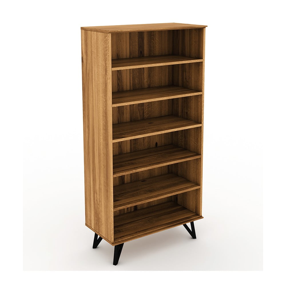 E-shop Knižnica z dubového dreva 91x185 cm Golo - The Beds