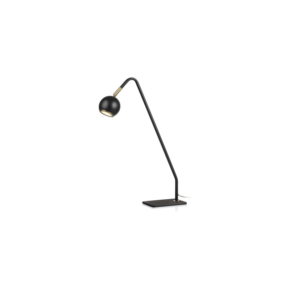 Čierna stolová lampa Markslöjd Coco, výška 47 cm