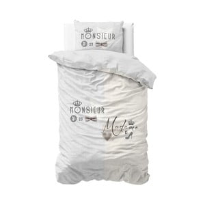 Bavlnené obliečky na jednolôžko Sleeptime French, 140 × 220 cm