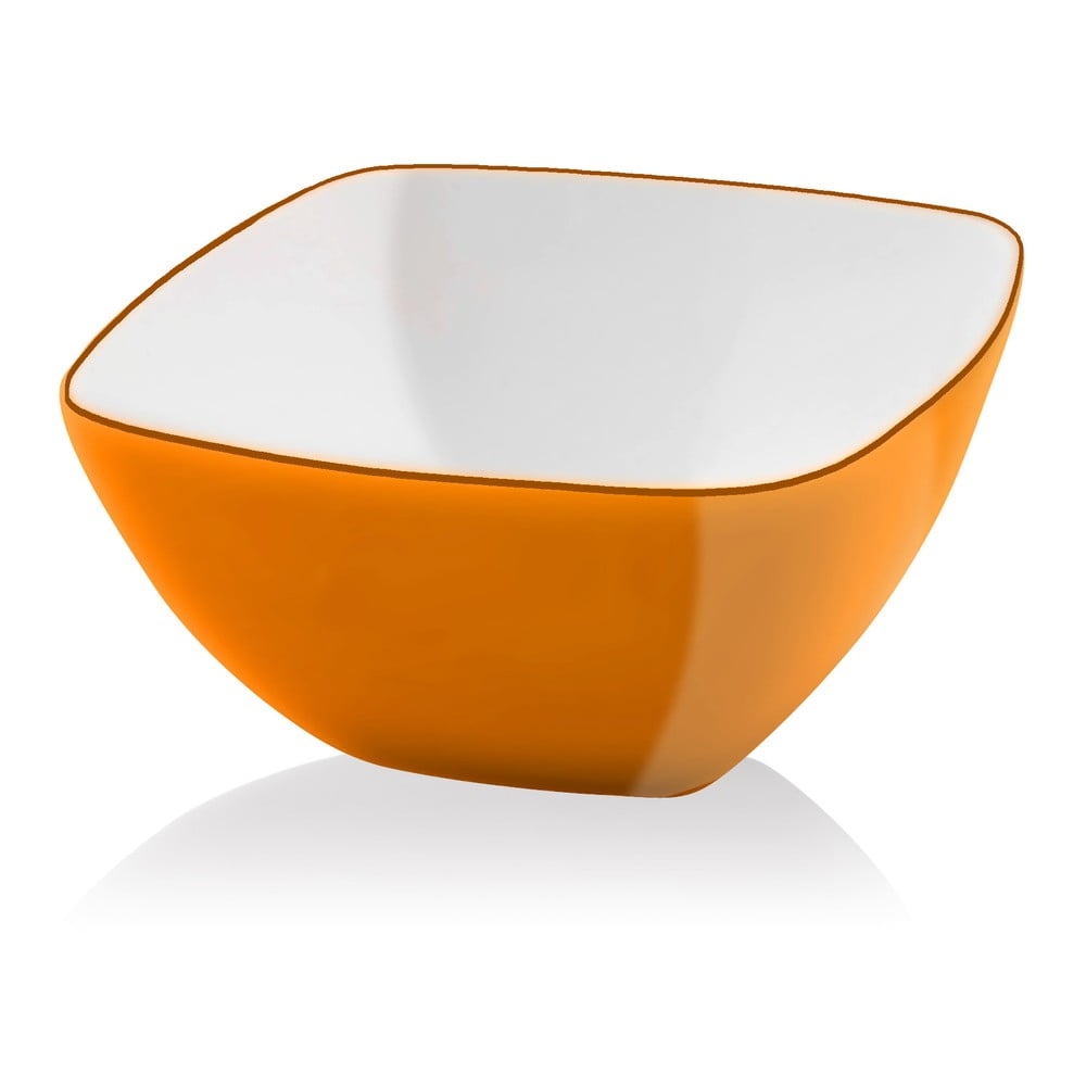 E-shop Oranžová šalátová misa Vialli Design, 14 cm