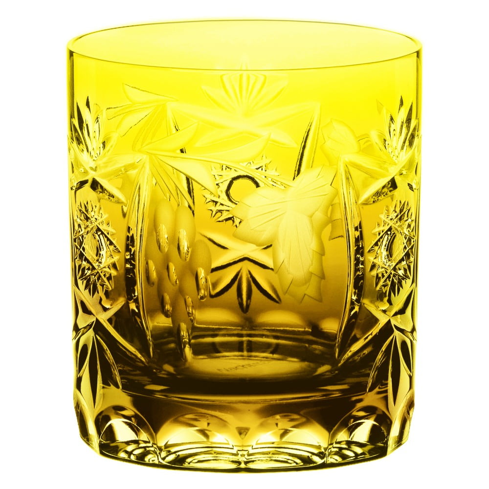 Obrázok Oranžový pohár na whisky z krištáľového skla Nachtmann Traube Whisky Tumbler Amber, 250 ml