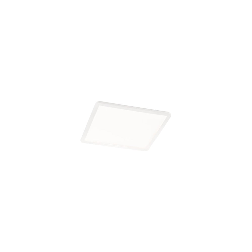 E-shop Biele štvorcové stropné LED svietidlo Trio Camillus, 30 x 30 cm