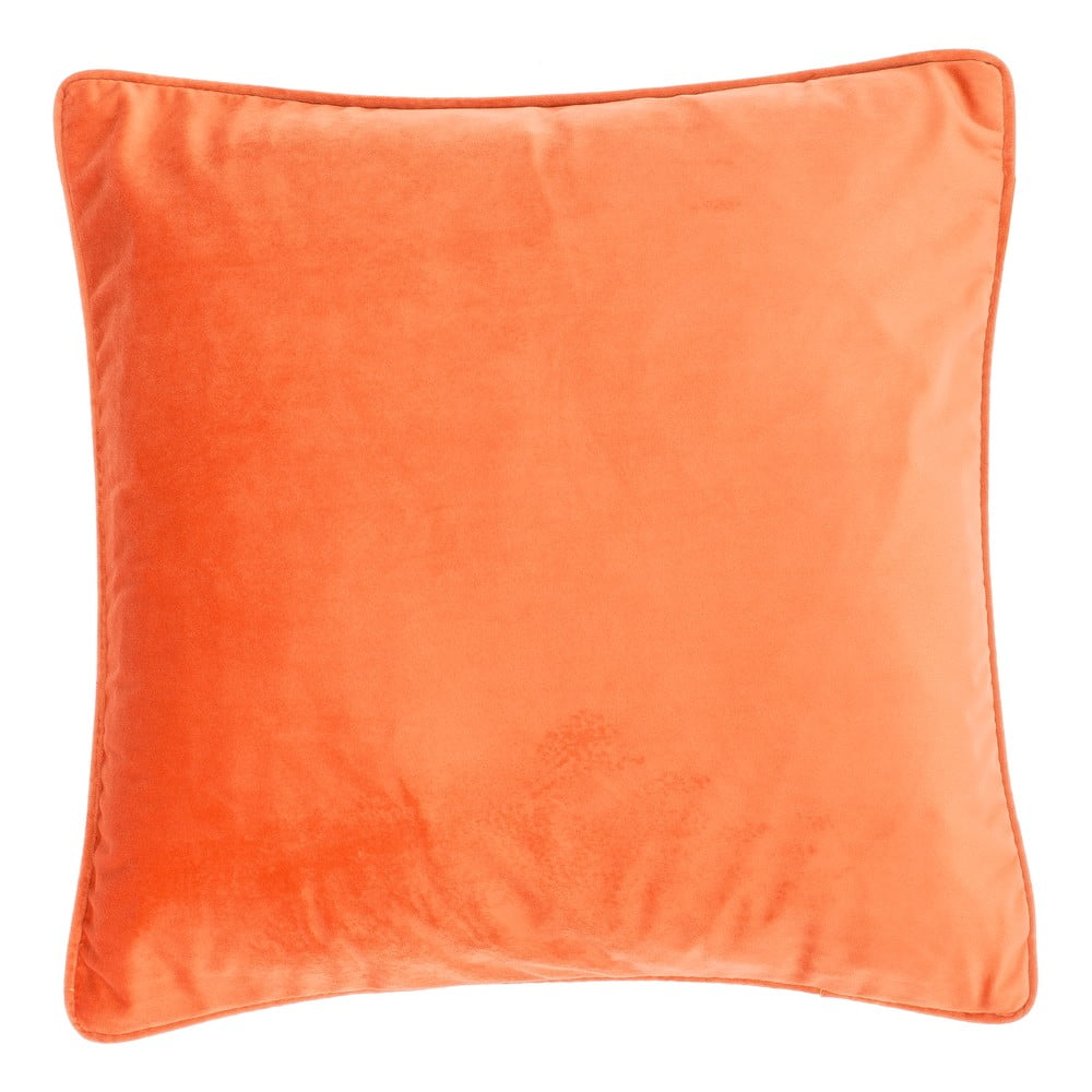 E-shop Oranžový vankúš Tiseco Home Studio Velvety, 45 x 45 cm