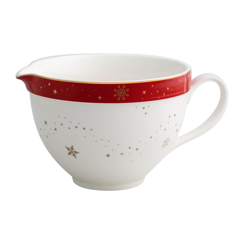 E-shop Porcelánová misa s lievikom s vianočným motívom Brandani Alleluia New Bone China, ⌀ 19 cm
