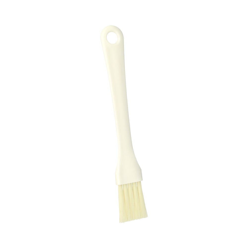 E-shop Biely plastový štetec na maslo Metaltex Brush, dĺžka 21 cm
