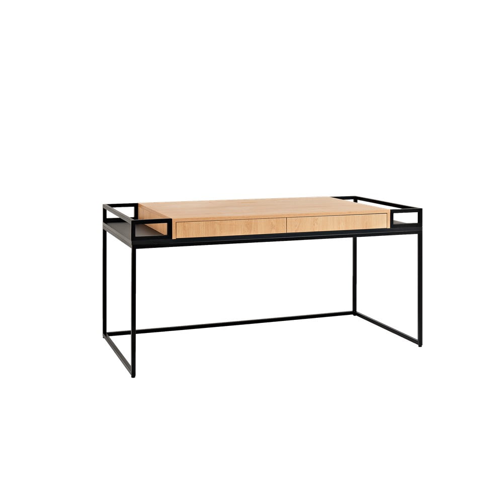 E-shop Pracovný stôl s čiernou konštrukciou CustomForm