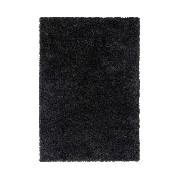 Čierny koberec Flair Rugs Sparks, 80 x 150 cm