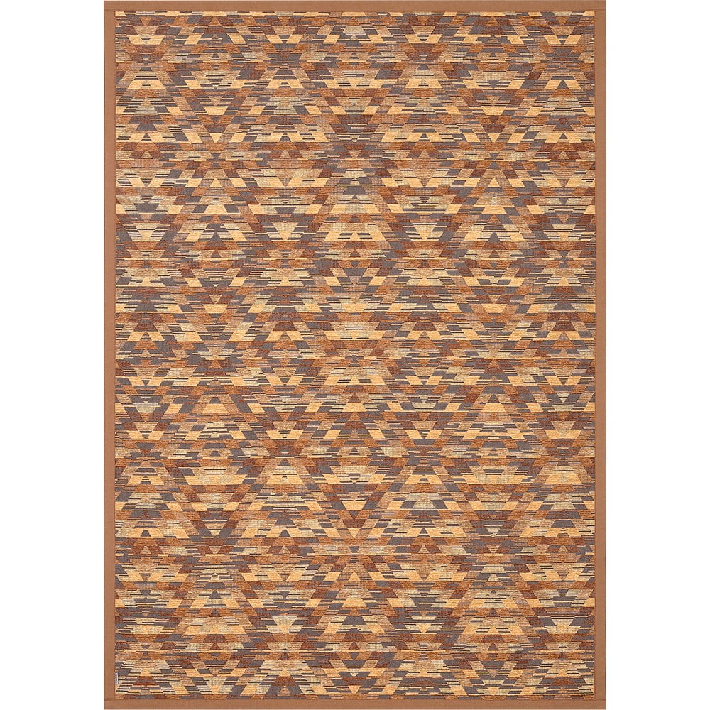 E-shop Hnedý obojstranný koberec Narma Vergi, 100 x 160 cm