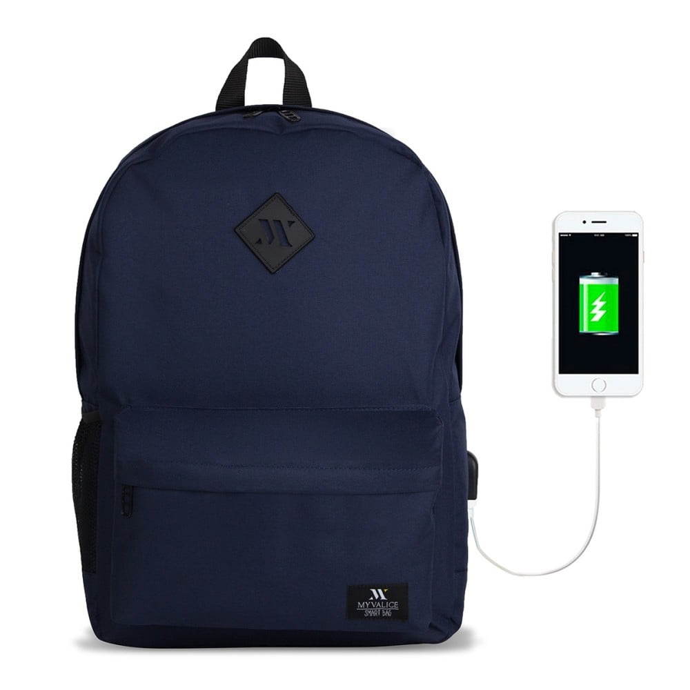 Obrázok Tmavomodrý batoh s USB portom My Valice SPECTA Smart Bag