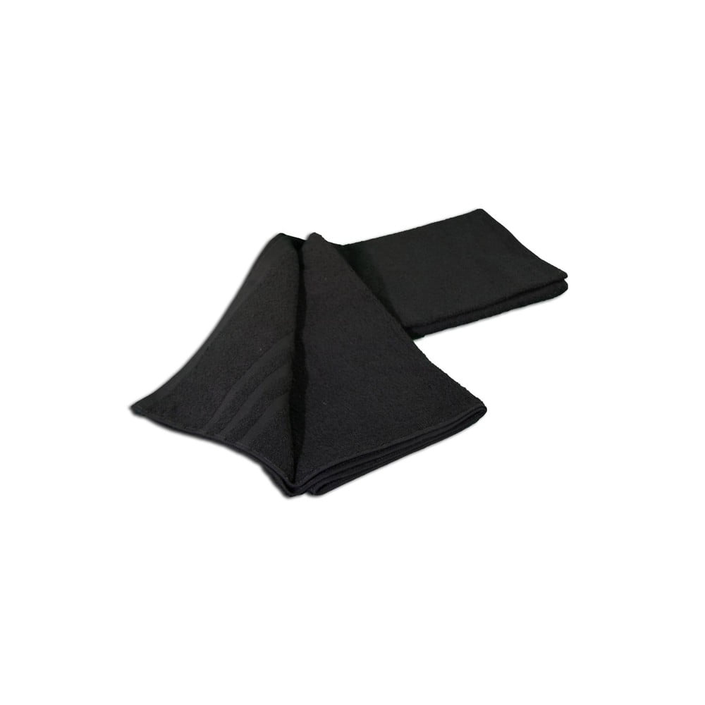 Osuška Sylt Black, 70x140 cm