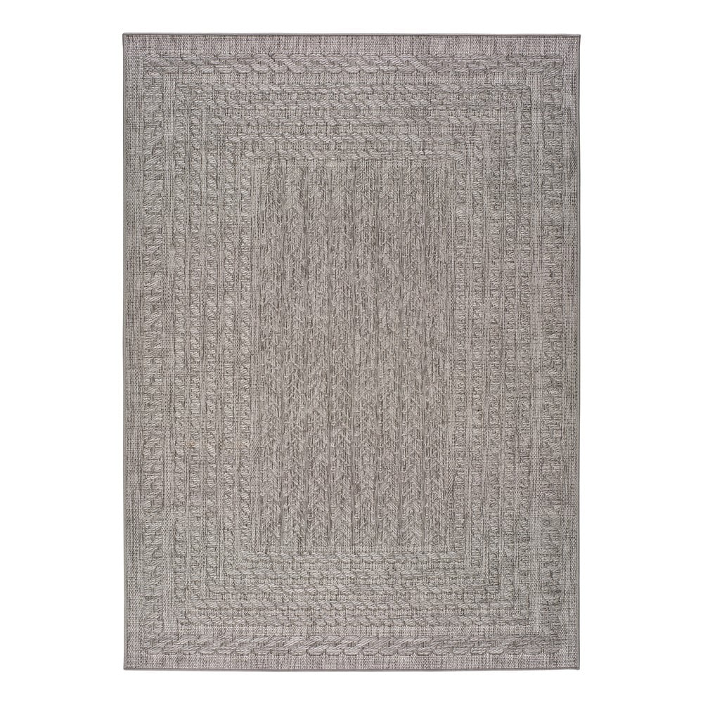 Sivý vonkajší koberec Universal Jaipur Berro, 120 x 170 cm