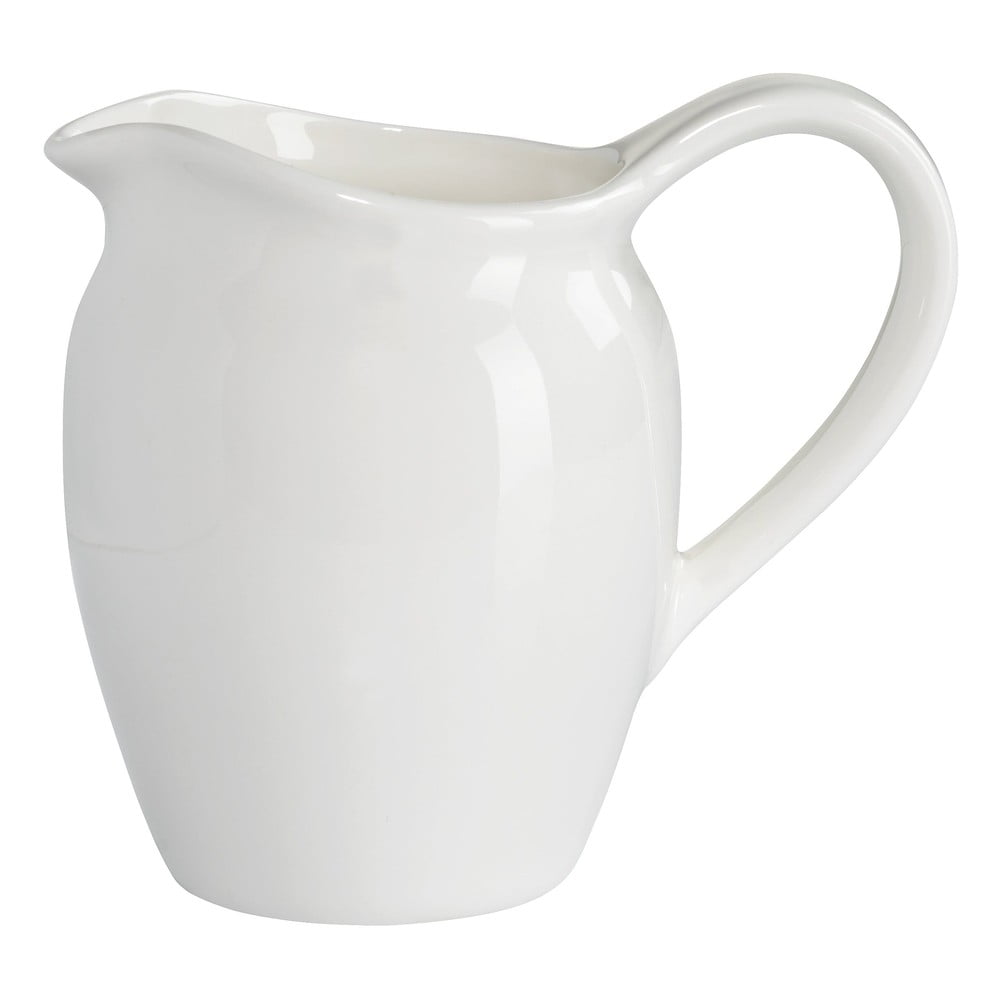 E-shop Biela porcelánová nádobka na mlieko Maxwell & Williams Basic, 330 ml