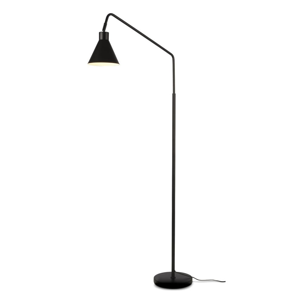 E-shop Čierna stojacia lampa Citylights Lyon, výška 153 cm