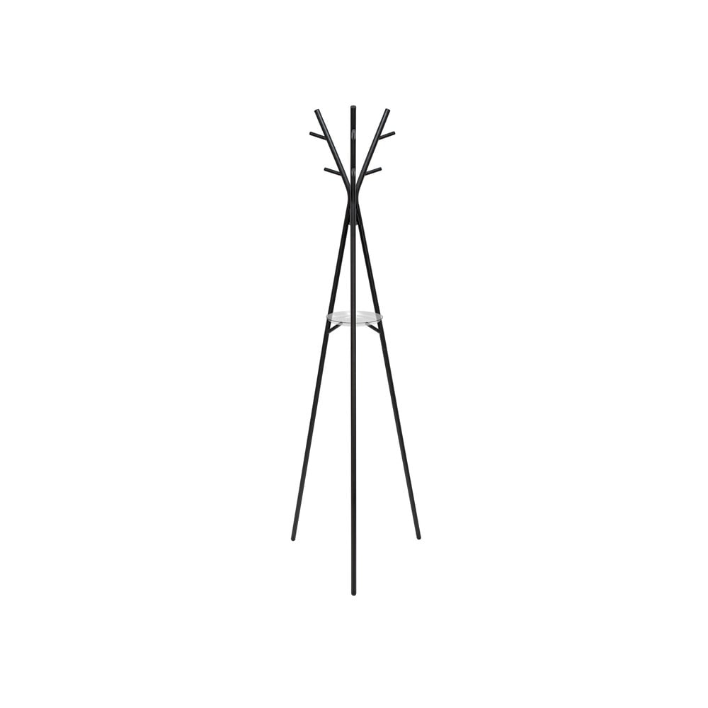 E-shop Oceľový stojací vešiak v čiernej farbe Leitmotiv Deer