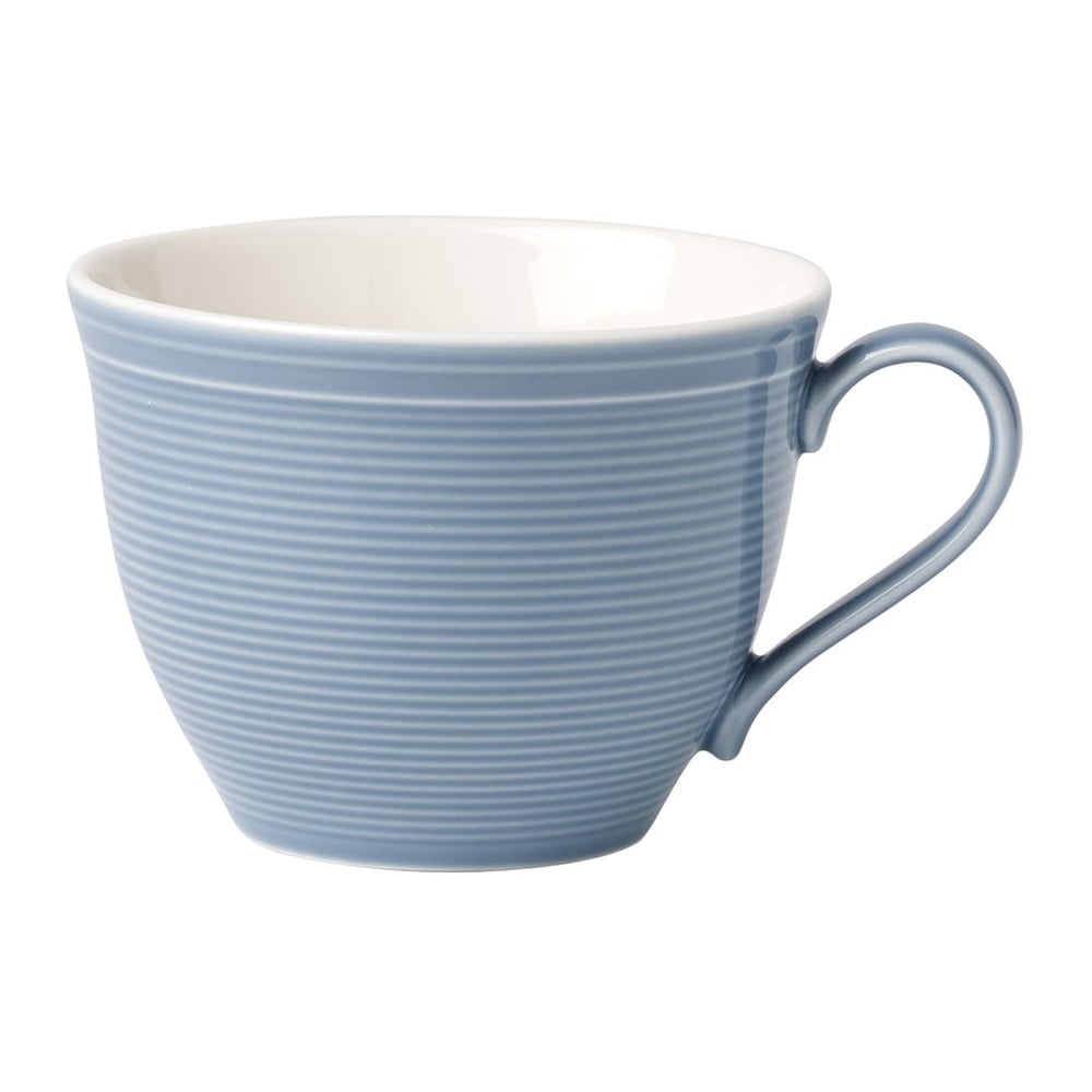 E-shop Bielo-modrá porcelánová šálka na kávu Villeroy & Boch Like Color Loop, 250 ml