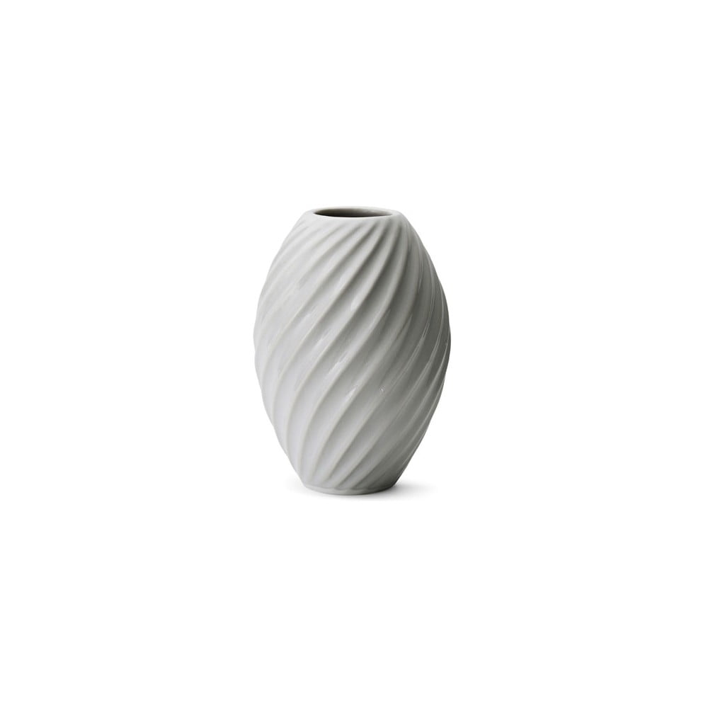 E-shop Biela porcelánová váza Morsø River, výška 16 cm