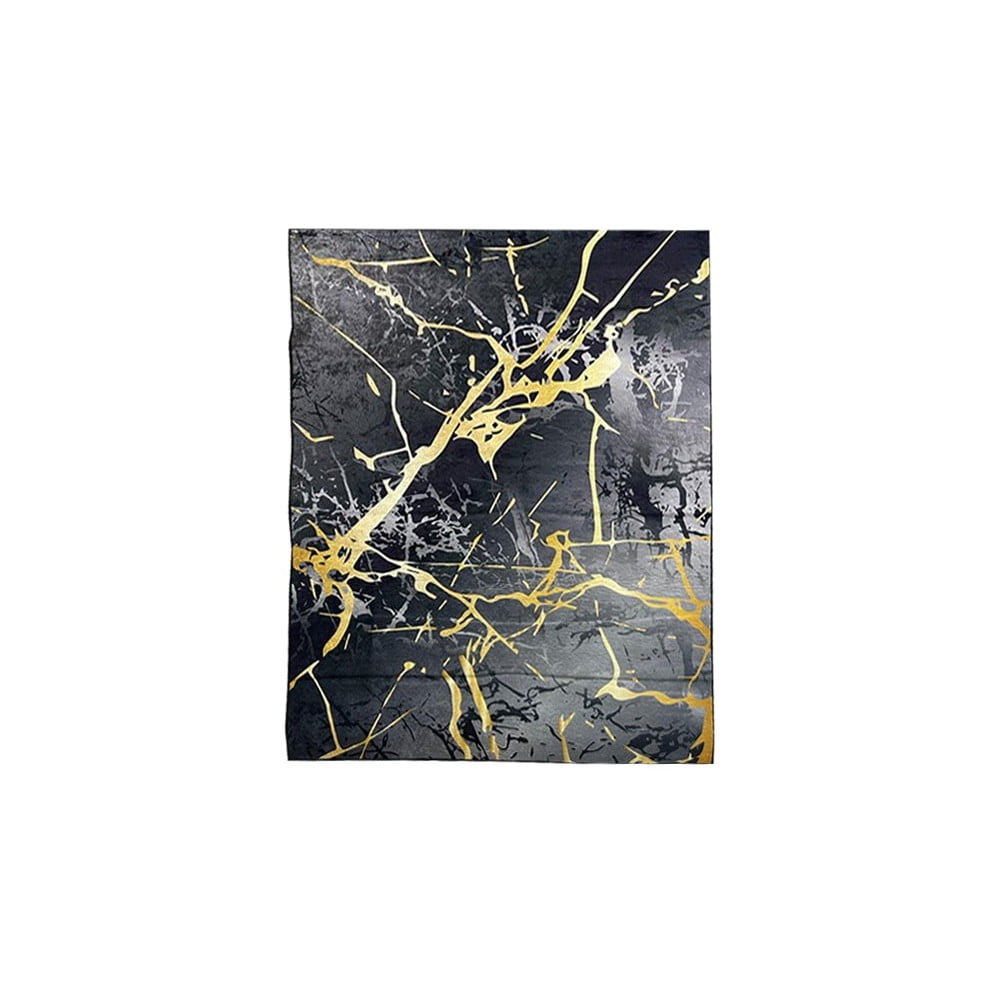 E-shop Čierny/v zlatej farbe koberec 180x120 cm Modern Design - Rizzoli