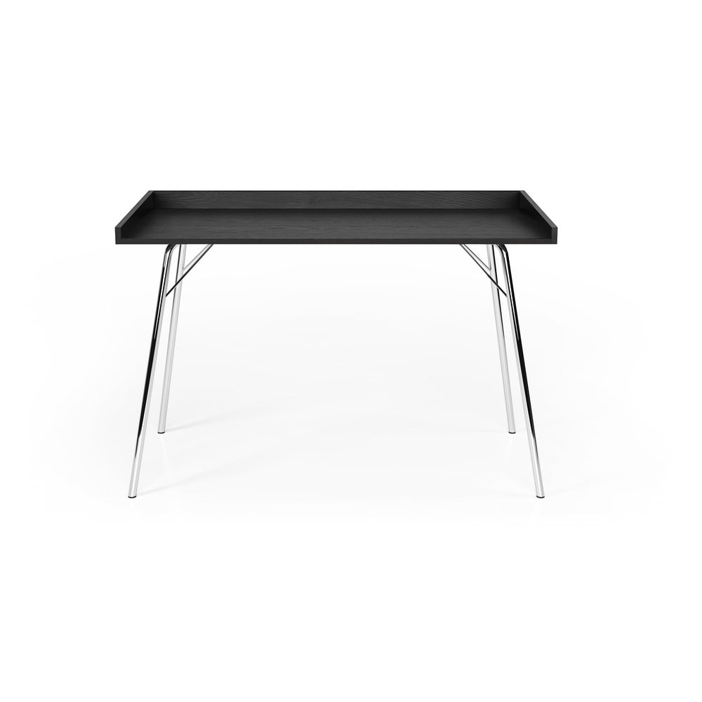 E-shop Čierny písací stôl Woodman Rayburn, 115 x 52 cm