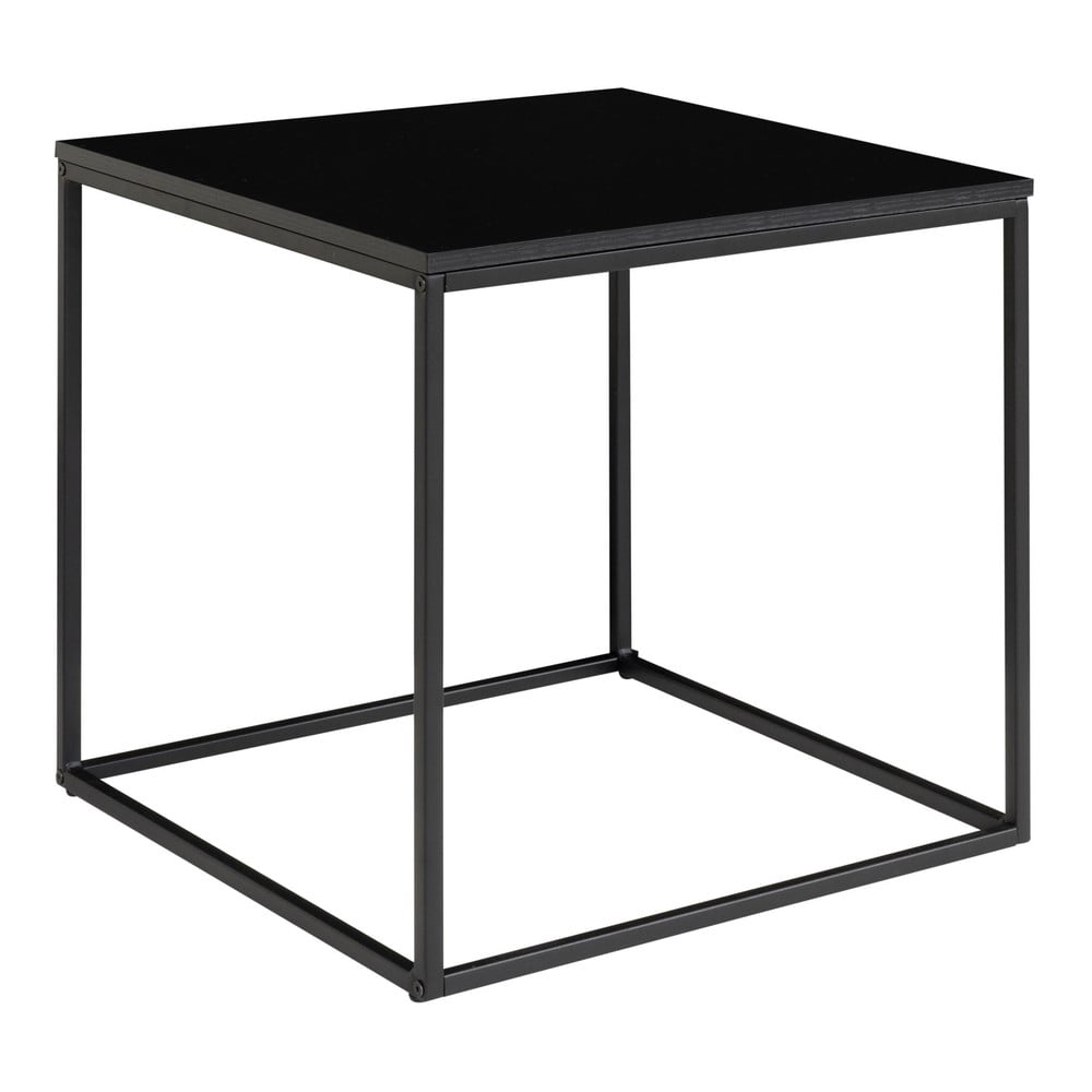 E-shop Čierny odkladací stolík House Nordic Vita, 45 x 45 cm