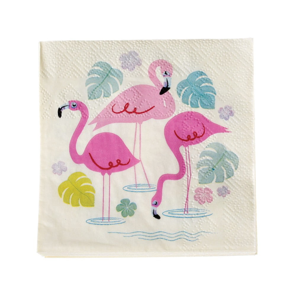 E-shop Súprava 20 obrúskov Rex London Flamingo Bay