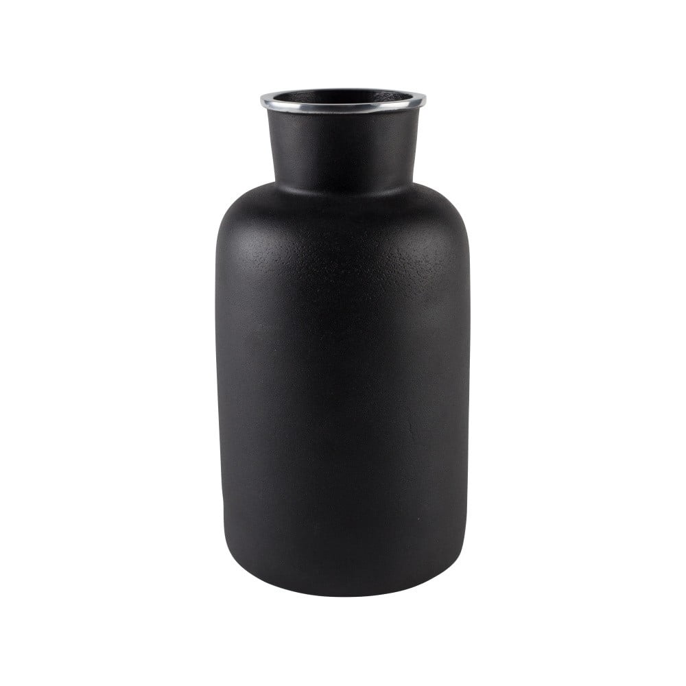 E-shop Čierna hliníková váza Zuiver Farma, výška 29 cm