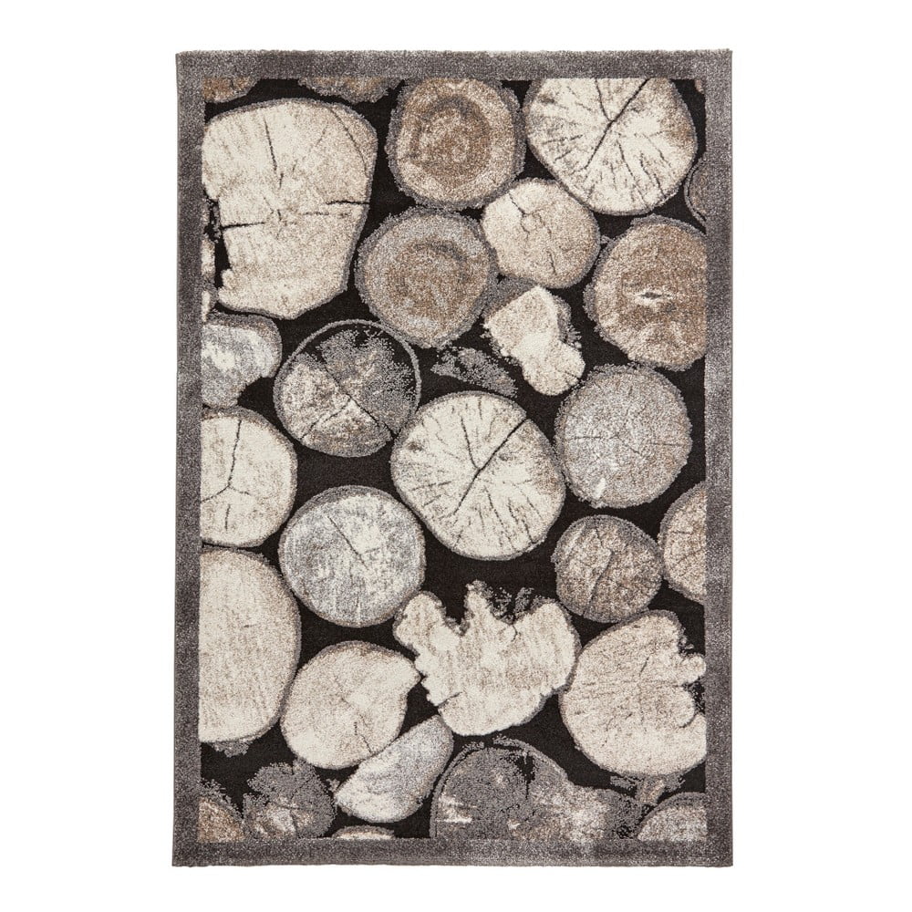 E-shop Koberec s motívom dreva Think Rugs Woodland, 120 × 170 cm