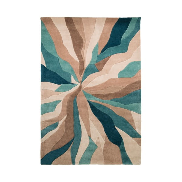 Modrý koberec Flair Rugs Splinter, 160 x 220 cm