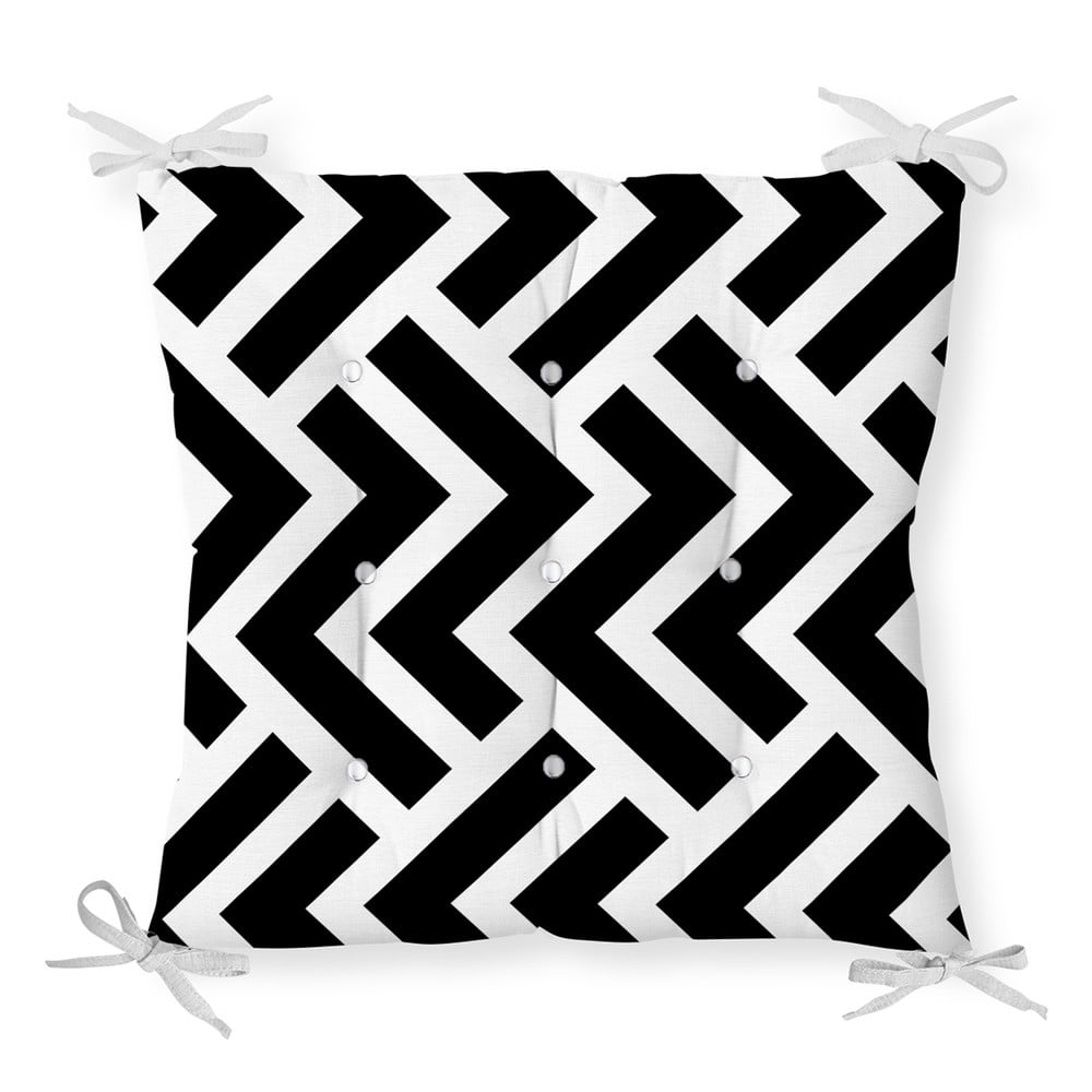 E-shop Sedák s prímesou bavlny Minimalist Cushion Covers Scribble, 40 x 40 cm