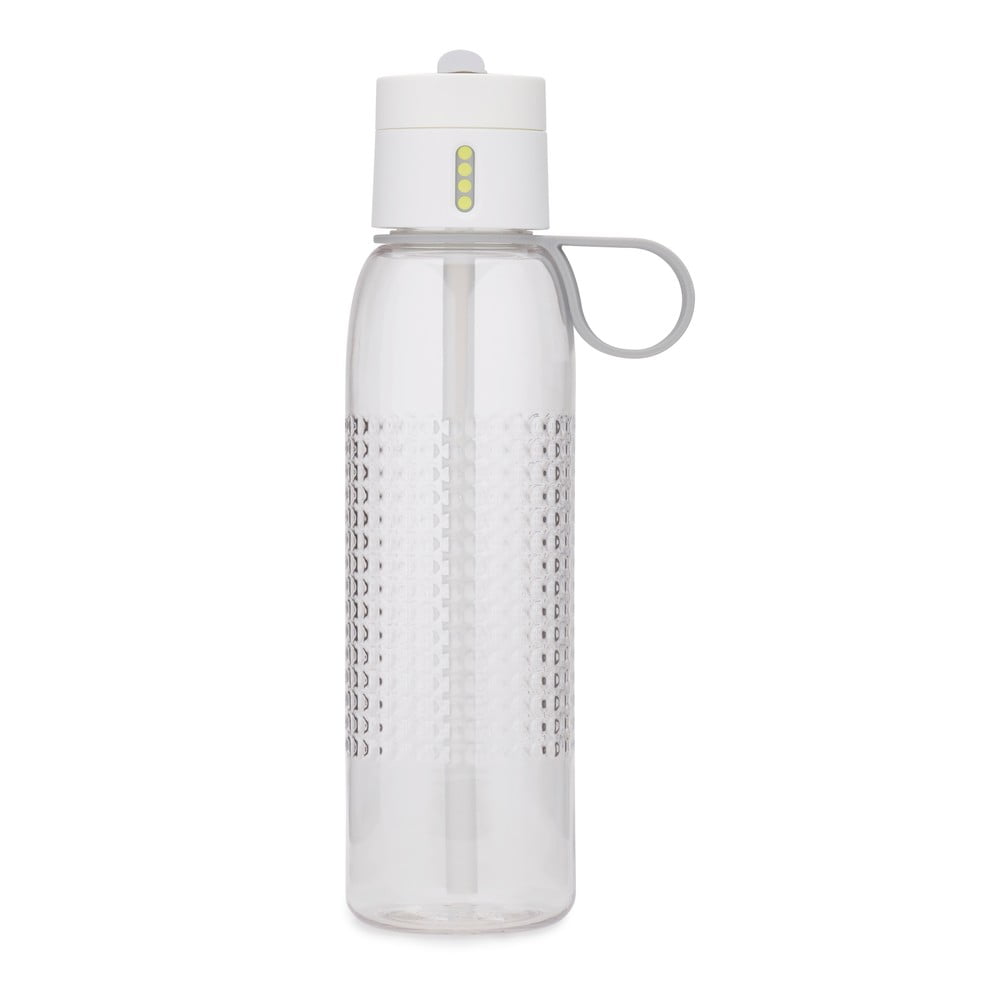 E-shop Biela športová fľaša s počítadlom plnenia Josoph Josoph Dot Active, 750 ml