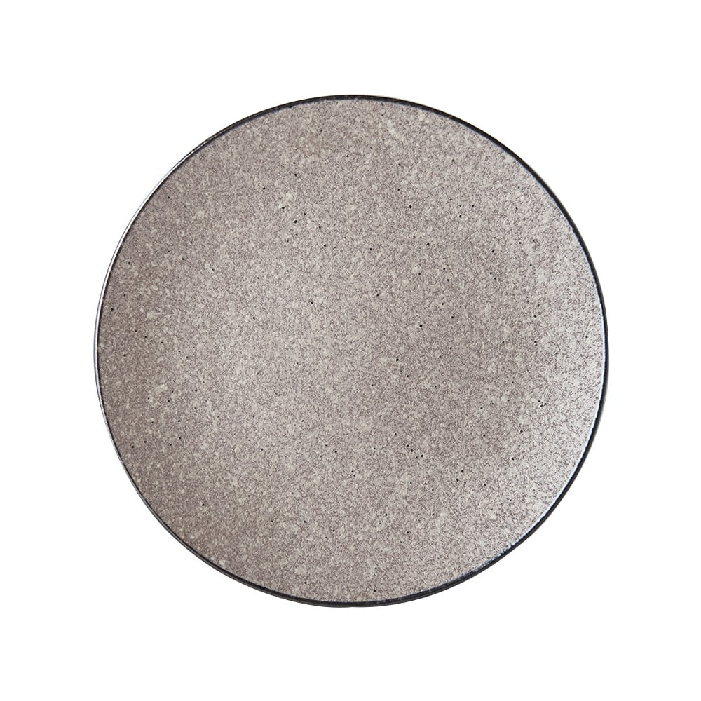 E-shop Béžový keramický tanier MIJ Earth, ø 29 cm